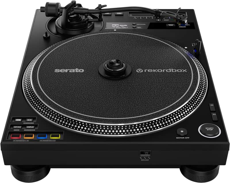 Pioneer DJ PLX-CRSS12 Professional Direct Drive Turntable with DVS Control - Black image 1