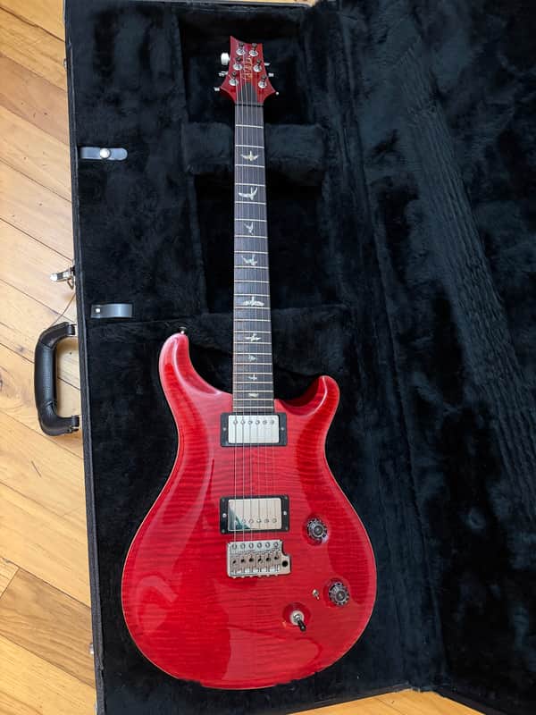 10 Top PRS Custom 22 Tremolo 2003 - Scarlet Red image 1