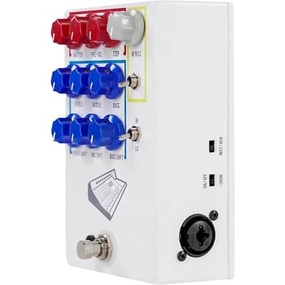 JHS Pedals  Colour Box V2 Preamp Pedal 2024 - White image 3