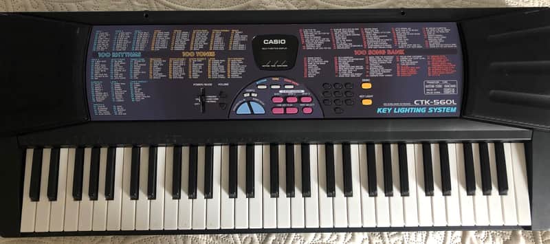 電子ピアノ　カシオ　CTK-560L CASIO カシオ 電子ピアノ 電子キーボード CTK-560L - メルカリ