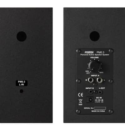 Fostex PM0.3H (B) 2000's - Black image 3