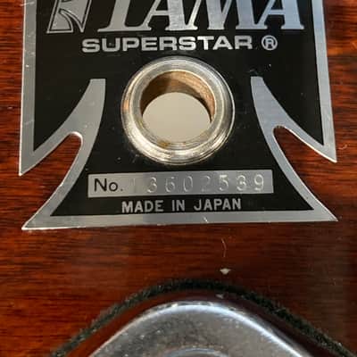 Tama - 14x24" Superstar Bass Drum 1981–1983 - Mahogany Lacquer image 2