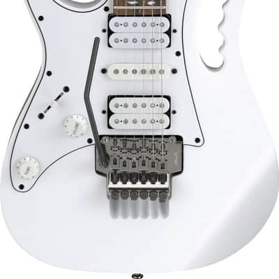 Ibanez Steve Vai Signature 6 String Electric Guitar - Left Handed - White (JEMJRLWH) image 2