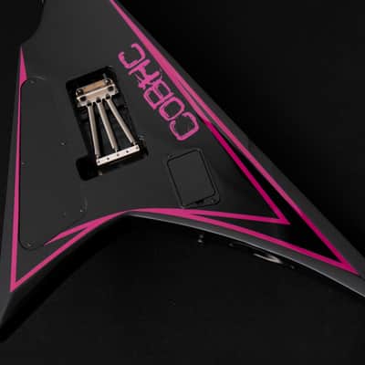 ESP EDWARDS E-ALEXI PINK SAWTOOTH w/ESP GB-30V -Black with Pink Pin Stripe- #ED3540263 2026 [Made in Japan][Children of Bodom Alexi Laiho] image 6