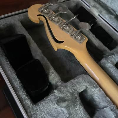 Ibanez 2609B Professional Black Eagle Double Cutaway 4-String Bass with Maple Fretboard 1970s - Black image 4