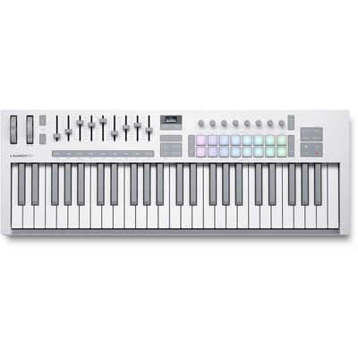NOVATION LAUNCHKEY-49-WH Mk4 - Clavier maitre 49 touches, 16 image 1