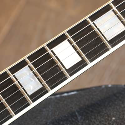 1976 Gibson Les Paul Custom 3-Pickup Black Beauty Electric Guitar Black Ebony + HSC image 9