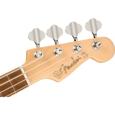 Fender Fullerton Precision Bass Ukulele 3-Color Sunburst - Fretted Bass Ukulele image 4