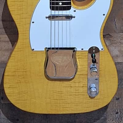 1995 Fender MIJ Telecaster Standard "Foto Flame" - Butterscotch Blonde - image 4