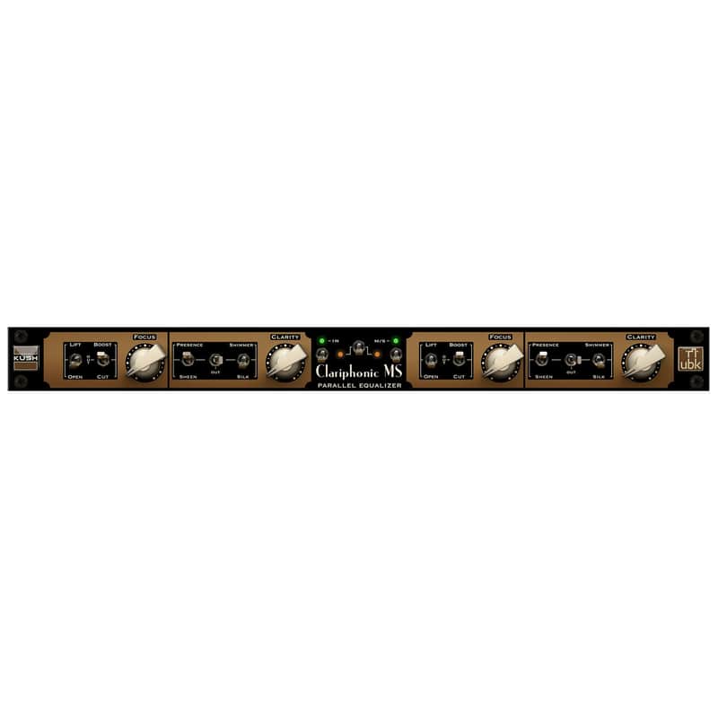 Kush Audio Clariphonic パラレルイコライザー Kush Audio Clariphonic MS Dual-Channel Parallel Equalizer | Reverb