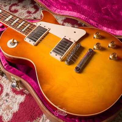 Gibson Custom Shop 1958 Les Paul Standard Reissue R8 - Honey Burst #821489 Second Hand image 4