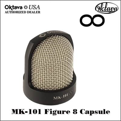 Oktava MK-101-8 - Figure 8 Capsule - 2026 - Black - Brand New image 1