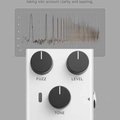 Donner Fuzz Pedal for Electric Guitar, DIY Shell, Analog True Bypass Effects Pedal, Vintage-to-Modern Fuzz Tone（EMBARK 07） image 5