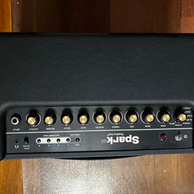 Positive Grid Spark 40 40-Watt 2x4" Modeling Guitar Combo 2020 - Present - Black