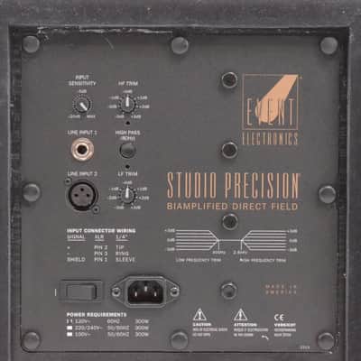 Event Studio Precision 6 Biamplified Active Studio Monitors ASP6 #28338 image 10