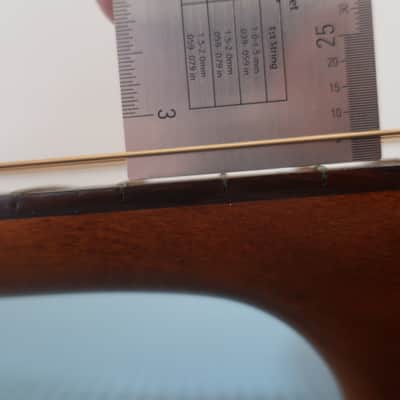 Vintage 1960s Harmony Grand Concert H162 5105 H165 000-18 All Mahogany Guitar Playable Project High Action At 12th Beautiful Condition Restoration Candidate Nice Patina Very Clean image 16