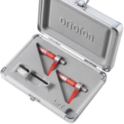 Ortofon Concorde MKII DJ Twin Cartridge Bundle with Carbon Fiber Record Brush & Liquid Audio Instrument Polishing Cloth - High Fidelity Vinyl Playback Precision for DJs image 6