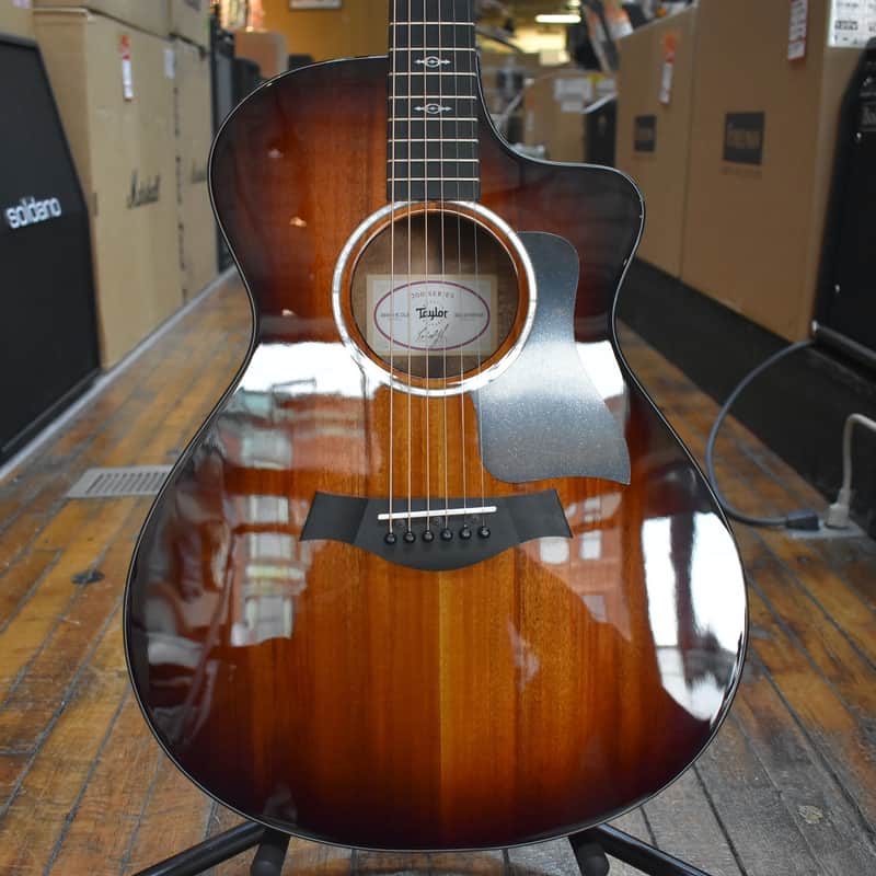 Taylor 222ce-K DLX Hawaiian Koa Grand Concert Acoustic-Electric Guitar w/Hard Case image 1