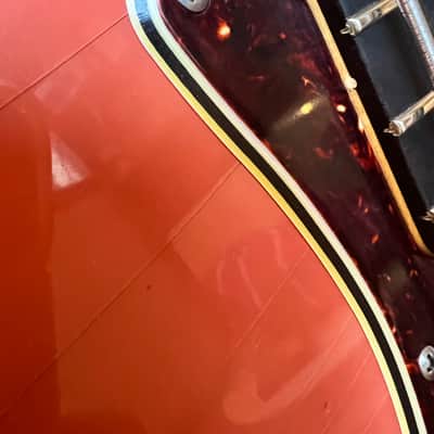 Hollowtone Coral Pink Jazz Bass image 17