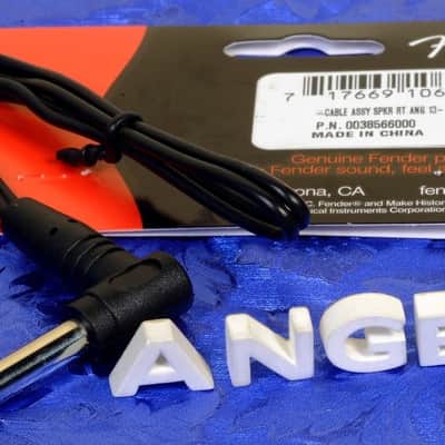 Genuine Fender Cable Snap On To 1/4" 13" Speaker Cord For Combo Amps 0038566049 image 3