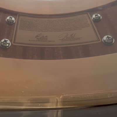 DW 5.5" x 14" Collector's Series Classics Shell Snare Drum - Vintage Marine w/ Chrome Hardware image 8