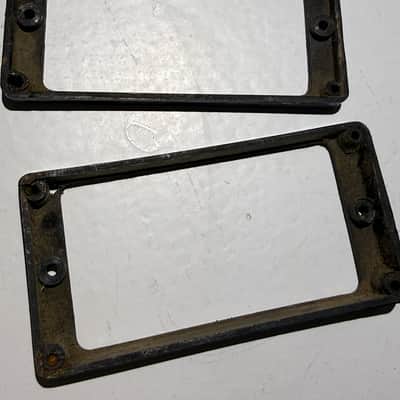 Gibson Humbucker trim ring 1960s  - Black image 3
