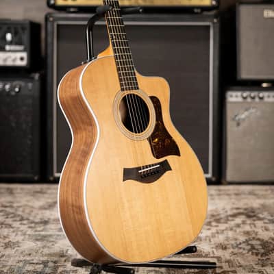 Taylor 214ce Grand Auditorium Acoustic/Electric Guitar with Gig Bag image 16