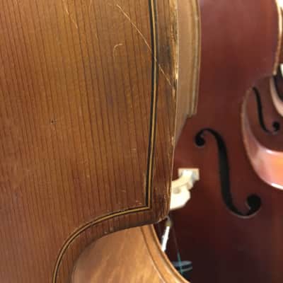 Epiphone upright bass 1940s serial #1806 image 3