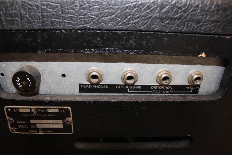 Roland JC-50 Jazz Chorus 50-Watt 1x12" Guitar Combo 1978 - 1995 - Black image 1