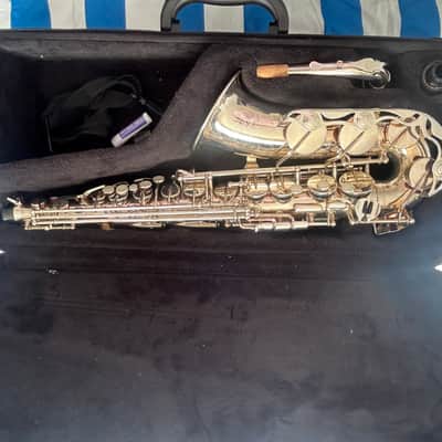 Yamaha YAS-280S - Alto Saxophone - Silver Plated - Silver image 1