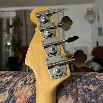 1978 Fender Precision Bass – Vintage Wine Red – P/J Mod – Badass Bridge image 8
