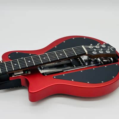 Ciari Travel Guitars Ascender P-90 Duo 2026 Rampart Red 2nd with Free Backpack! image 7