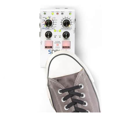 DigiTech SDrum Strummable Drum Pedal for Guitarists and Bassists with BeatScratch Technology (White) image 7