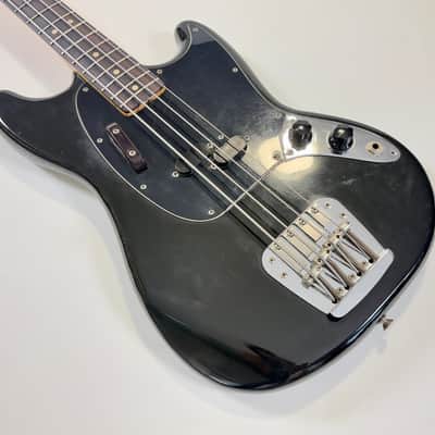 Fender Mustang Bass 1975 Black image 8