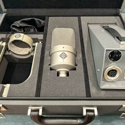 Neumann M 49 V Large Diaphragm Multipattern Tube Condenser Microphone 2022 - Present - Nickel image 1