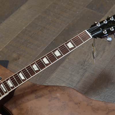 2012 Gibson Custom Shop Les Paul Pro Electric Guitar Figured Purple Sunburst + COA OHSC image 8