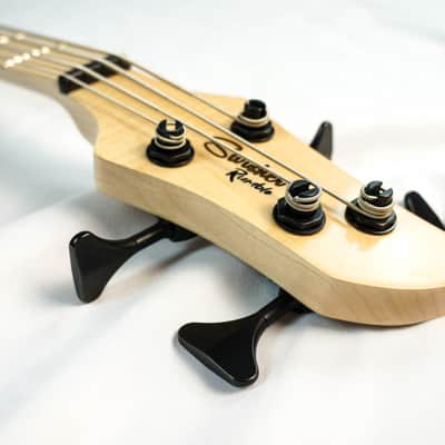 Swisher Rumble Handcrafted 4 String Bass 2026 - Honey Dijon image 9