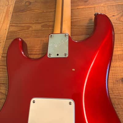 Fender FSR American Standard Strat 1995 - Candy Apple Red image 6