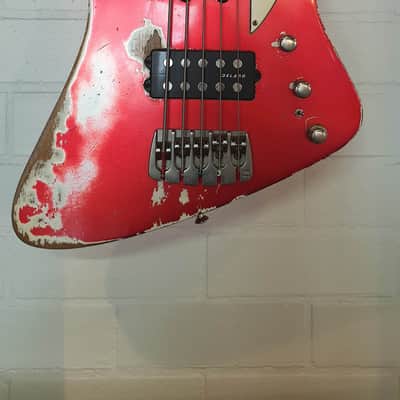 Sandberg California 'SANDBIRD' Aged Hardcore Candy Apple Red image 2