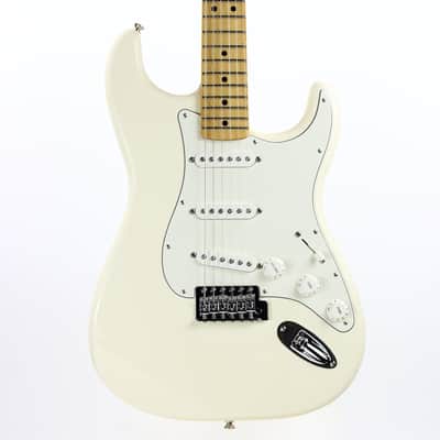 2012 Fender Made in Mexico Stratocaster Olympic White MIM -- Mexican Strat, Maple Neck, Hardshell Case! Bild 1