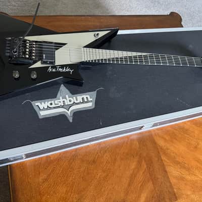 Washburn AF-40 V Ace Frehley 1988 - Black/Silver image 1