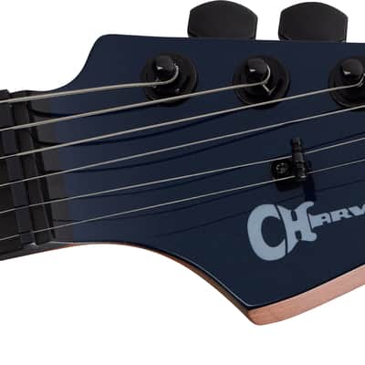 Charvel Pro-Mod Plus So-Cal Style 1 HH EVTN6 E Ebony FB Midnight Blue with Bag image 5