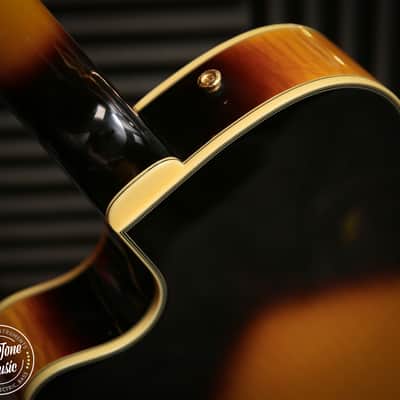 Epiphone Joe Pass Emperor II Sunburst Made in Korea image 7