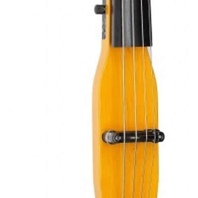Stagg EDB-3/4-H 3/4-Size Electric Double Bass w/ Gig Bag, Honey image 4