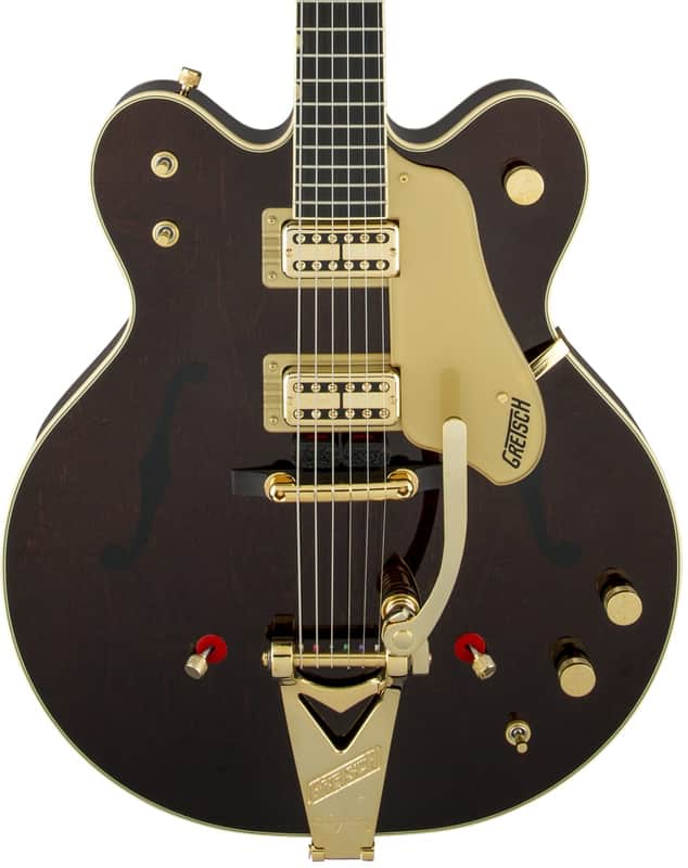Gretsch G6122T-62 Vintage Select '62 Chet Atkins Country Gentleman Walnut Stain Bigsby w/case image 1
