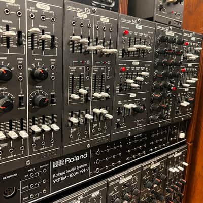 Roland System 100m 4 Cabinet System w/ Rare Modules & Extras - Pro Serviced image 7