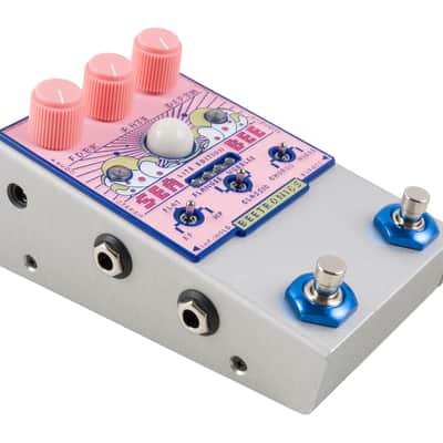 Beetronics FX Seabee Lite Edition Stereo BBD Chorus Pedal (Pink) image 2