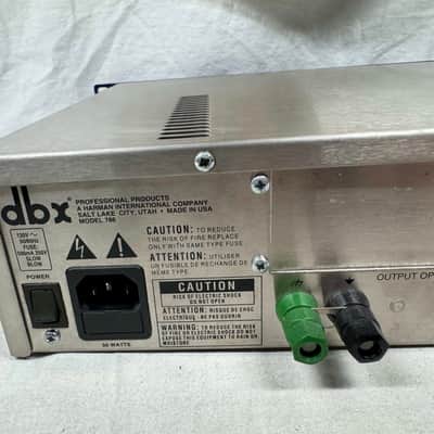 dbx Blue Series 786 Precision 2-Channel Microphone Preamplifier Rack with Box image 7