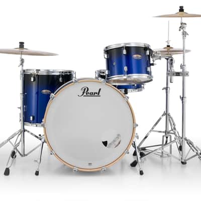 Pearl Decade Maple Kobalt Blue Fade Kit 24x14, 13x9, 16x16 3pc Shell Pack Drum Set Authorized Dealer image 5