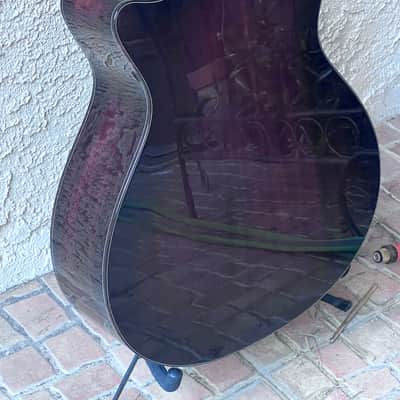 Excellent 2011 Taylor 522CE Acoustic-Electric Cutaway Guitar With Hard Case image 4